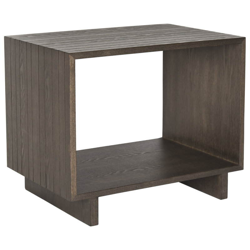 Mitch End Table, Dark Brown
