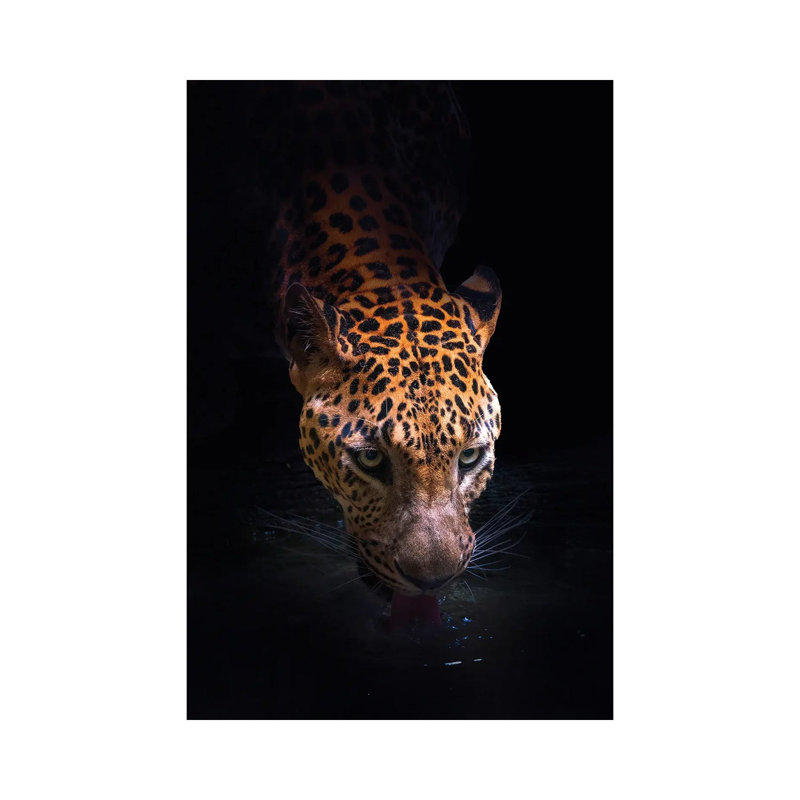 Drinking 1 Piece Wrapped Canvas Wall Art, 20.32 cm H x 30.48 cm W
