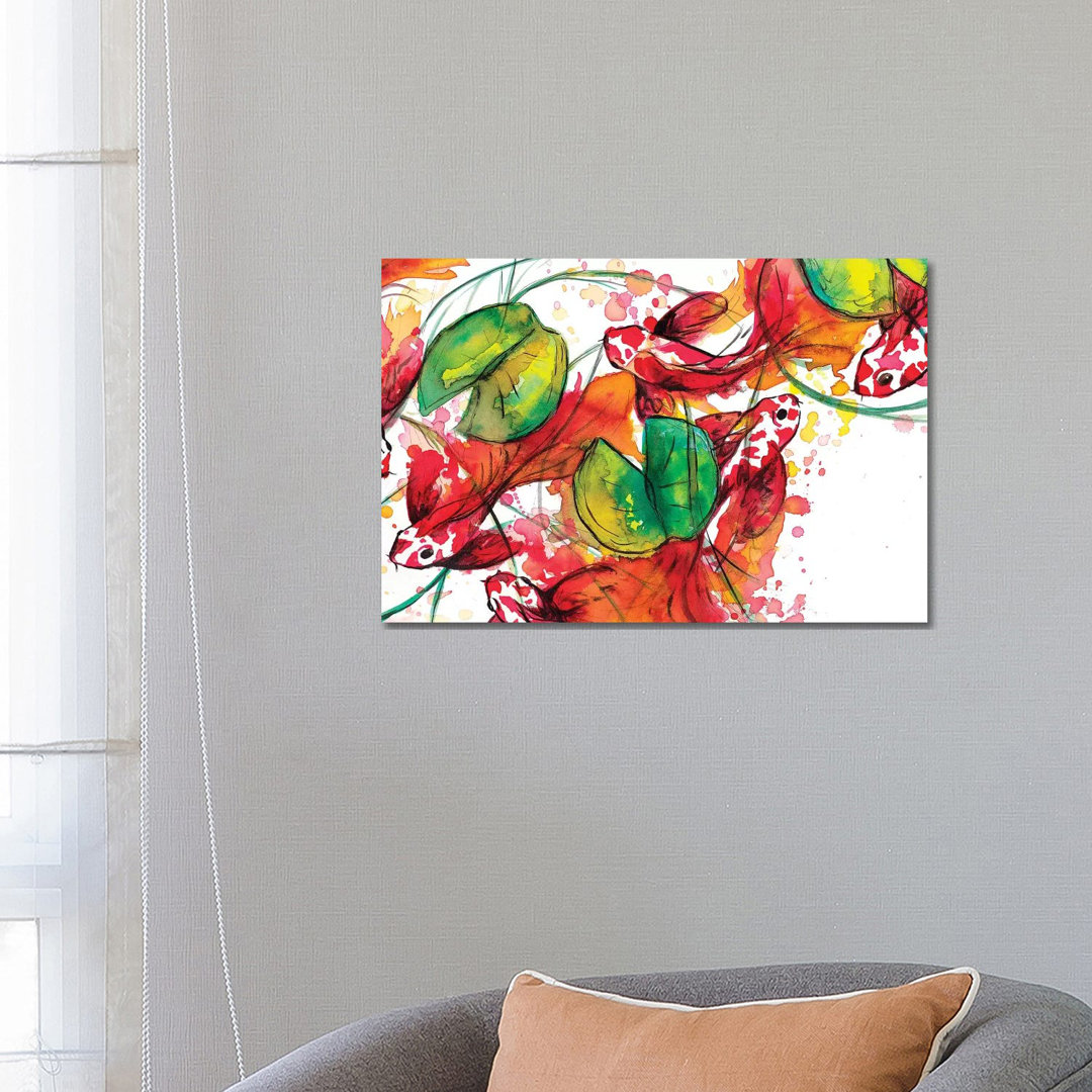 Fish Svinils Ar von The Cosmic Whale - Gallery-Wrapped Canvas Giclée on Canvas