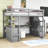 Helmuts Kids Loft Bed with Drawers-393009060-393009058