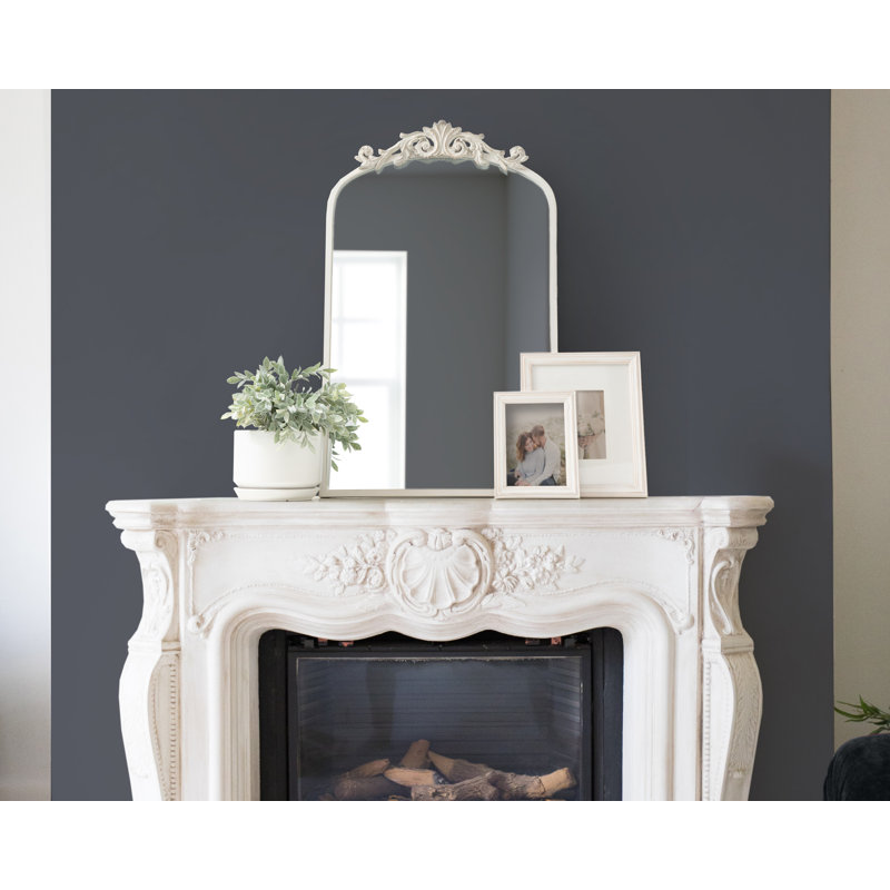 Miroir décoratif Anglo Arendahl, 30,75 po x 19 po, Blanc