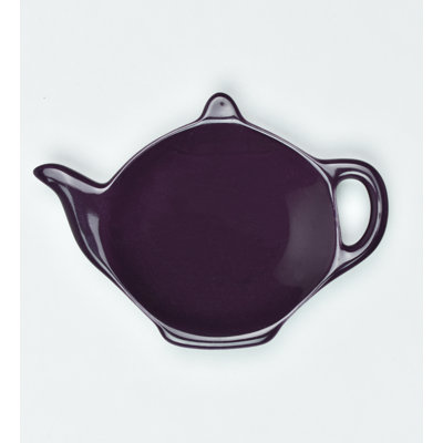 Omniware Teaz Ceramic Tea Bag Plate