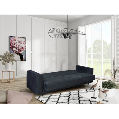 Alcazar 3 Seater Velvet Sofa Bed
