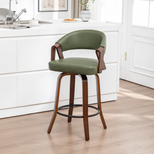 Providence Faux Leather Upholstered Swivel Counter Stool (Ensemble de 6)