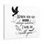 When You Go - Wrapped Canvas Print-857054520