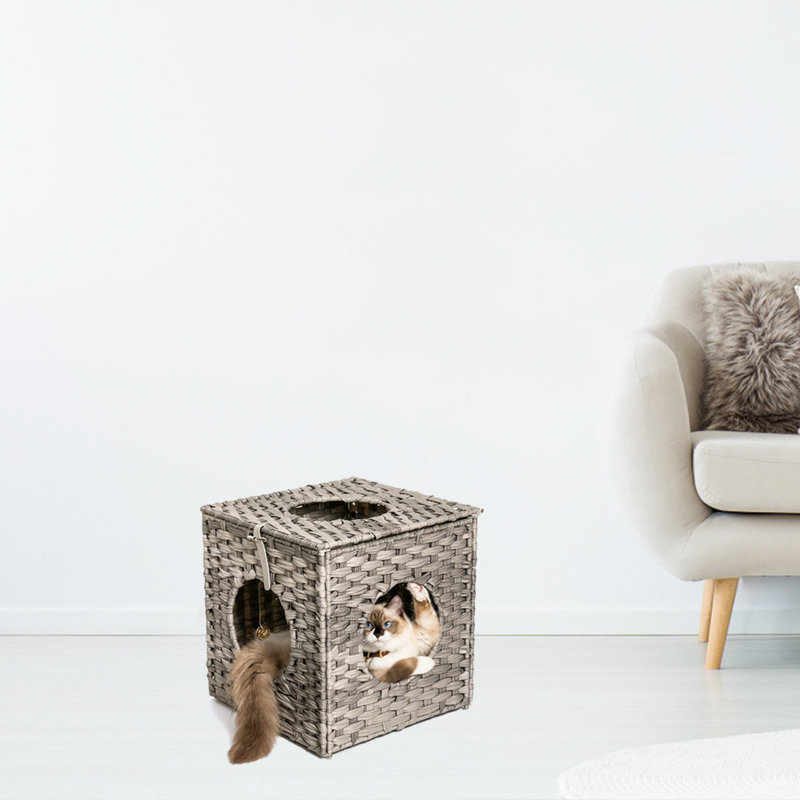 Lit pour chat Bhure, Gris