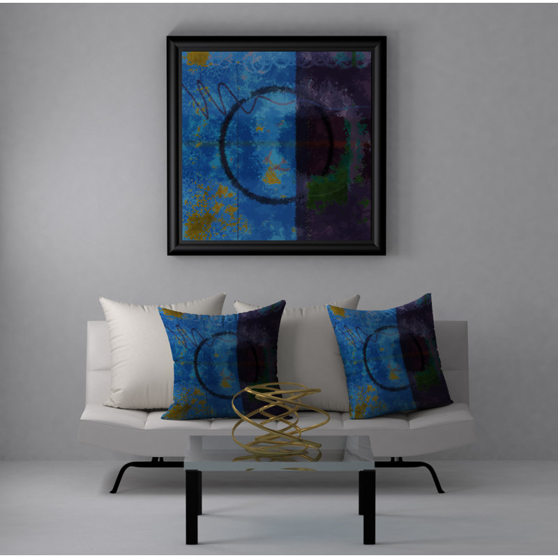 Housse et insert de coussin carré fragrance, 24" X 24"