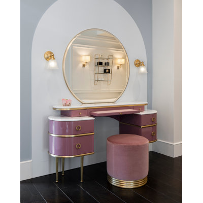 Zelda Vanity Set and Mirror