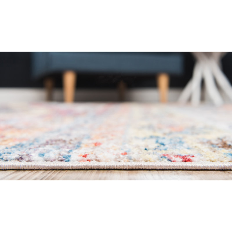Leanora Geometric Indoor Rug, Rectangle 5'1" x 8'