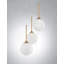 3 - Light Gold Cluster Pendant