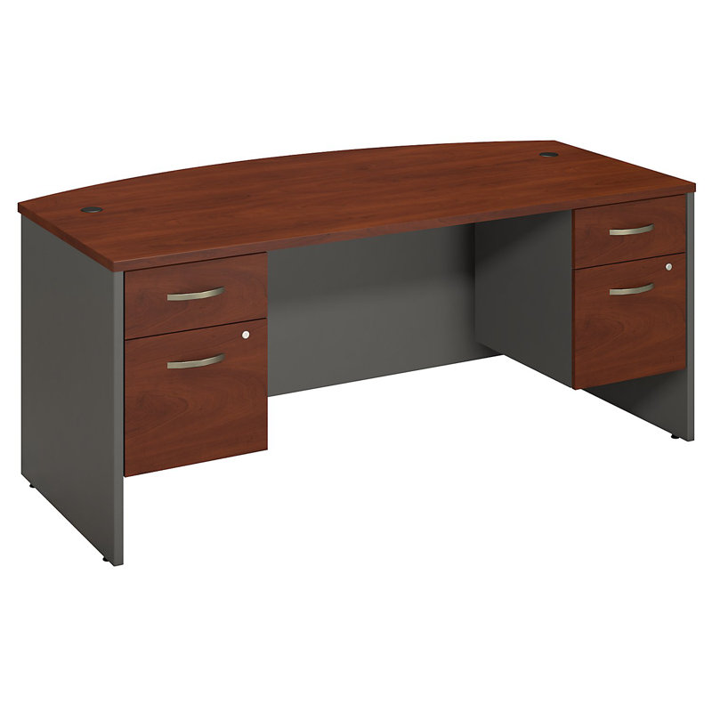 Bureau double caisson Ringold Series C, Cerisier hansen