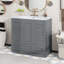 Meuble-lavabo simple avec plateau 35,8 po Sherian