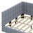Upholstered Daybed/Sofa Bed Frame-1825196188
