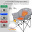 Chaise de camping pliante avec coussin-93658911