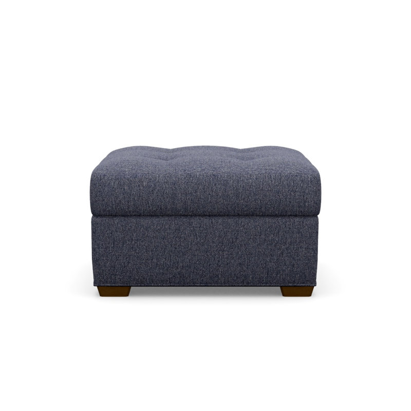 Baxter Square Ottoman, Big Sur, Lotus 263336
