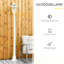 77" Solar Lamp Post Light, Waterproof Aluminum, Outdoor Vintage Street Lamp, Motion Activated PIR Sensor, Adjustable Brightness