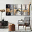 Peinture décorative sur toile (3 pièces)