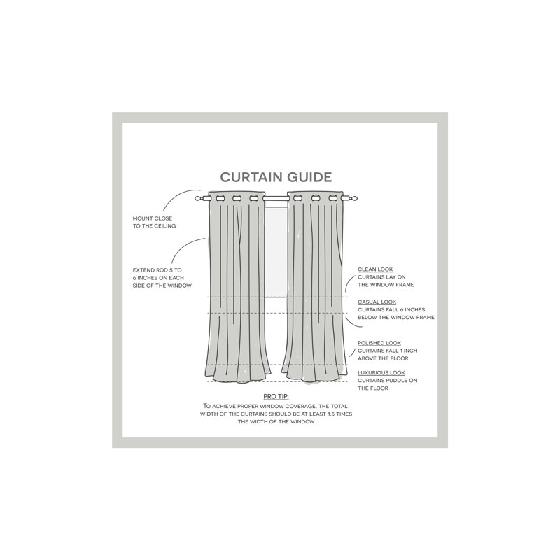 Catarina Layered Solid Room Darkening and Sheer Hidden Tab/Rod Pocket Top Curtain Panel Pair, 50" W x 63" L, Rose Blush