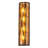 Saltire Steel Flush Mounted Sconce