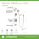 Identity HydroMersion Double Handle Tub and Shower System