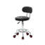 Salon Backed Adjustable Height Lab Stool Wheels-348620090
