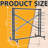 Heavy Duty 7-Tier Lumber Storage Rack, 2000lbs Pipe Rack Wood Shelves with Wheels, Freestanding Garage Workshop Organizer, Black