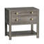 Table de chevet 25 po avec tiroir, tablette et plateau coulissant Avelyn-16127702-5378612