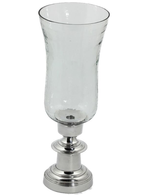 Ouragan en verre à marteau transparent