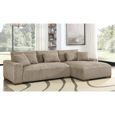 Asyiah Upholstered L-Shaped Sectional