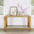 Clodoveo 47.24'' Glass Top Console Table-299762976-299762977