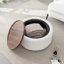 Bryonie Round Cocktail Ottoman with Storage-818732325