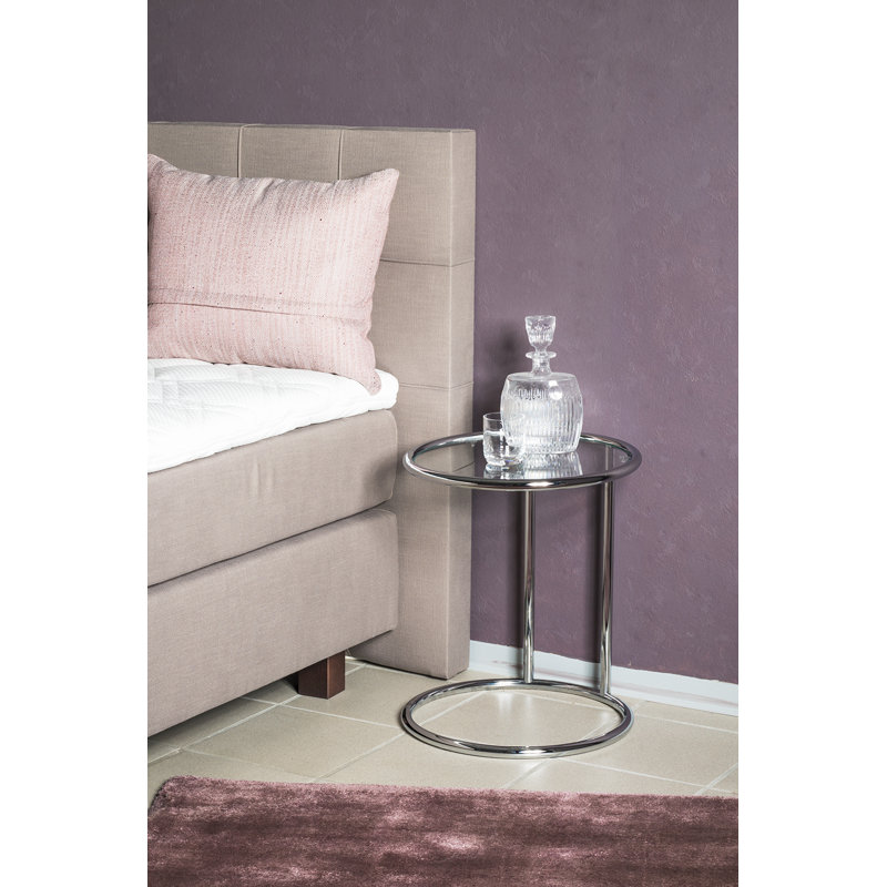 Augu Glass Top C Table End Table