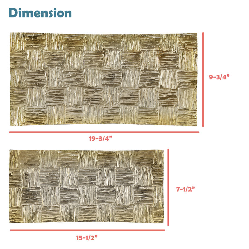 Stone Tray - Set of 2