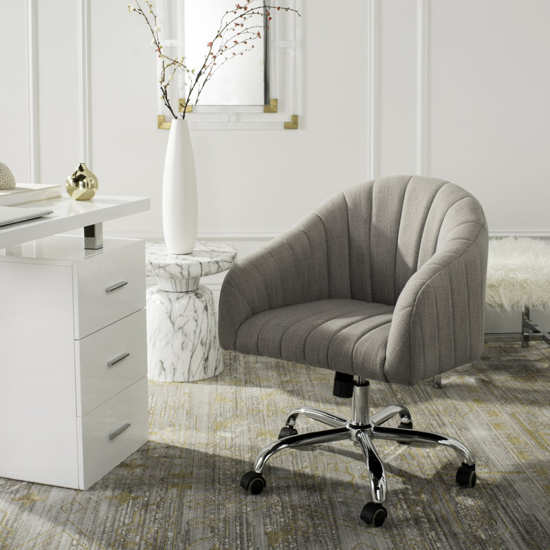 Chaise de travail Chaely, gris