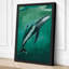 Whale in Motion Coastal - Wrapped Canvas-682101941-682101942