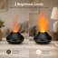 Humidificateur diffuseur de flammes 7 couleurs et 3 titres de produits optimisés