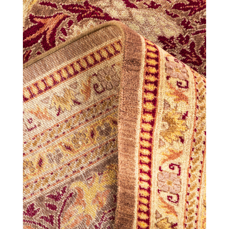 Hand-Knotted Multicolor Wool Oriental 8' x 10' Area Rug