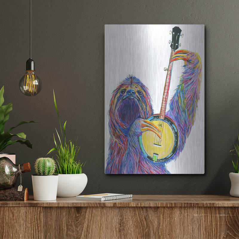 «Slow Banjo» par Melissa Symons, H 16 po x l 12 po