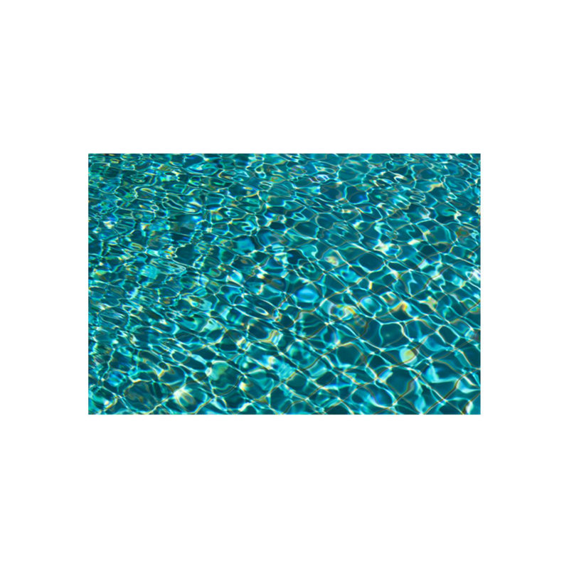 Aqua Light Print by Jordan Thurston, 16" H x 24" W, Matte