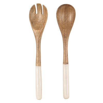 Dillion Wood Salad Servers