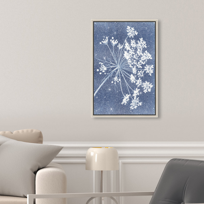 Queen Lace Print by Oliver Gal, 11"H x 16"W, Silver Floater Frame