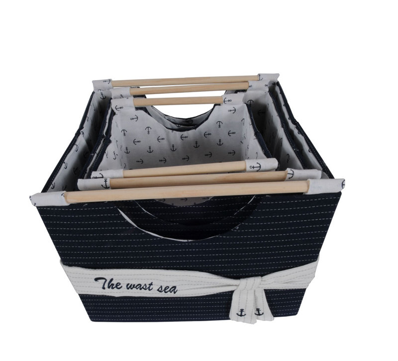 Harriet Bee Fabric Decorative Basket