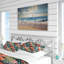 Ensemble de housse de couette Coral Reef Corals Coastal Pattern-1884155176