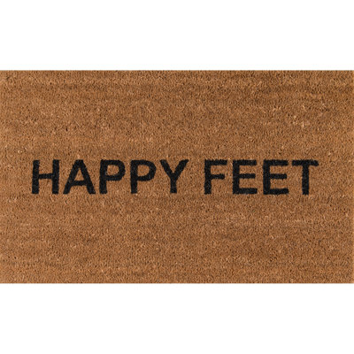 Tapis d'intérieur / extérieur antidérapant Aloha Happy Feet 30 "x 18"