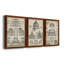 «Vintage Architects Plan I», ensemble de 3 impressions sur toile encadrées-72804321-72804323