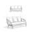 Carmel - Outdoor Sofa - Sand Drift