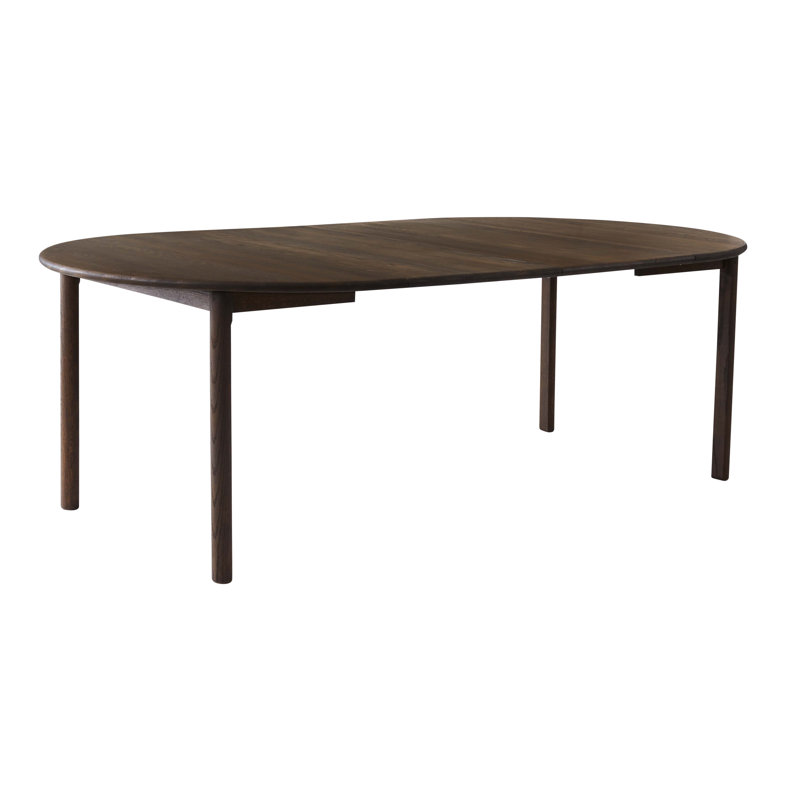 Findahl extension leaves for Noor Solid Wood Dining table, Oak/Smoked, 120cm W x 50cm D