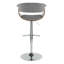 Tabouret de bar pivotant réglable en hauteur Amein-440975572