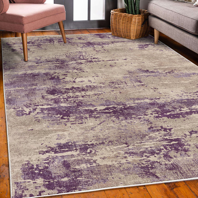 Rectangular Durable Rubber Indoor/Outdoor Mat - Pick Your Plum