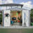 Outdoor Metal Storage Shed Foundation Kit Included-113064557-113064558